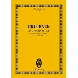         Sinfonie c-Moll Nr.2,1 in der Fassung von - Anton Bruckner
    