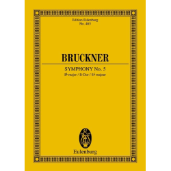         Sinfonie B-Dur Nr.5 : - Anton Bruckner
    