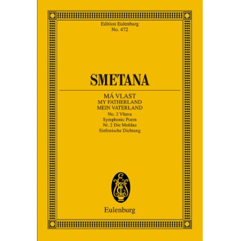 Die Moldau : für Orchester