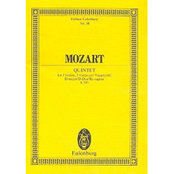         Quintett D-Dur KV593 : für - Wolfgang Amadeus Mozart
    