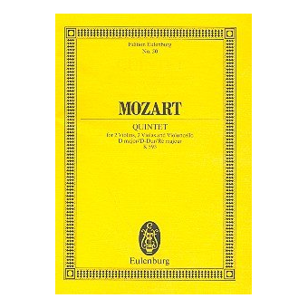 Quintett D-Dur KV593 : für