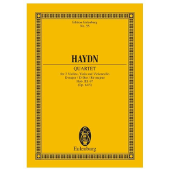         Streichquartett d-dur op.64,5 ( HOB.III:63 ) - Franz Joseph Haydn
    