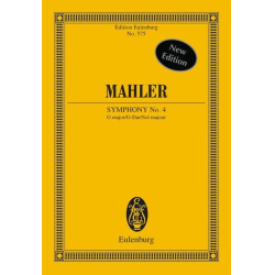         Sinfonie G-Dur Nr.4 : für Sopran und Orchester - Gustav Mahler
    