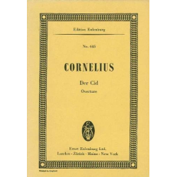         DER CID : OUVERTUERE - Peter Cornelius
    