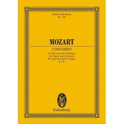         KONZERT B-DUR KV191 : - Wolfgang Amadeus Mozart
    