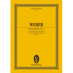         Konzert f-Moll Nr.1 op.73 : - Carl Maria von Weber
    