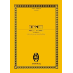        Ritual Dances : für Orchester, - Michael Tippett
    