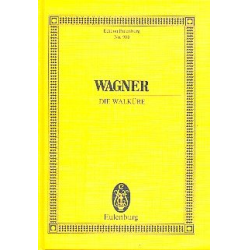         Die Walküre : Studienpartitur - Richard Wagner
    
