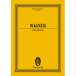         Siegfried : Studienpartitur - Richard Wagner
    