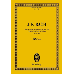         Weihnachtsoratorium BWV248 : - Johann Sebastian Bach
    