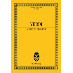         Requiem : für Soli, gem Chor und Orchester - Giuseppe Verdi
    