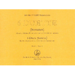         6 Duette (Sonaten) - Georg Philipp Telemann
    