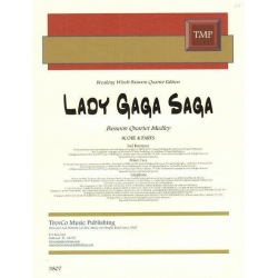         Lady Gaga Saga (Score & Parts) - Lady Gaga / Arr. Kara LaMoure
    