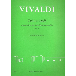         Trio a-Moll nach RV106 : für 3 Blockflöten - Antonio Vivaldi / Arr. Ulrich Herrmann
    