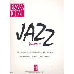         Jazz Duette 1 für Trompeten/ Hörner / Tenorhörner - Uwe Heger / Arr. Stephen A. Berg
    