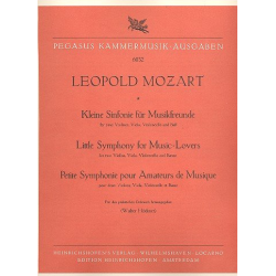         Kleine Sinfonie für Musikfreunde - Leopold Mozart
    