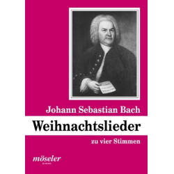         Weihnachtslieder zu 4 Stimmen - Johann Sebastian Bach / Arr. Manfred Glowatzki
    