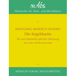         Die Kegelduette KV 487 - Wolfgang Amadeus Mozart / Arr. Willy Schneider
    