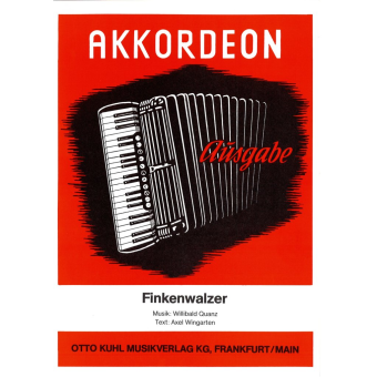 Finkenwalzer - Einzelausgabe Akkordeon