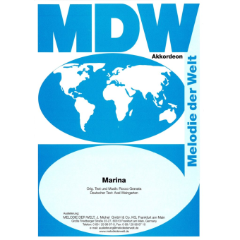Marina - Akkordeon Einzelausgabe