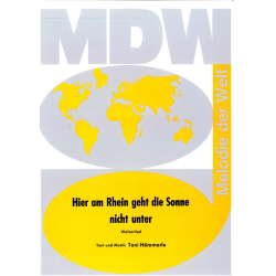         Hier am Rhein geht die Sonne nicht unter (Walzerlied) - Toni Hämmerle / Arr. Joe Burgner
    