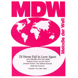         I'll never fall in Love again - Burt Bacharach
    