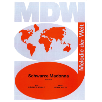 Schwarze Madonna - Einzelausgabe Gesang und Klavier (PVG)
