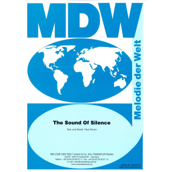 Sound of Silence - Einzelausgabe Klavier (PVG)