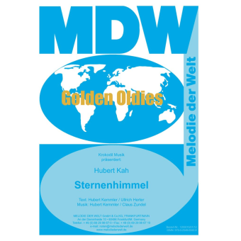 Sternenhimmel - Einzelausgabe für Klavier und Gesang (PVG)