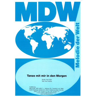 Tanze mit mir in den Morgen - Einzelausgabe Klavier (PVG)