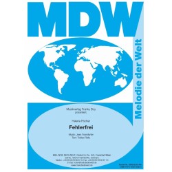         Fehlerfrei - Einzelausgabe für Klavier/Gesang/Gitarre (PVG) - Jean Frankfurter / Arr. Carsten Gerlitz
    