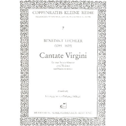         Cantate virgini (2 Soprane, 2 Violinen und BC) - Benedikt Lechler
    