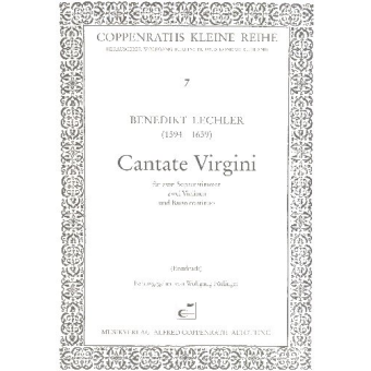 Cantate virgini (2 Soprane, 2 Violinen und BC)