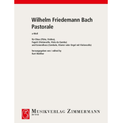        Pastorale a-Moll - Carl Philipp Emanuel Bach / Arr. Kurt Walther
    