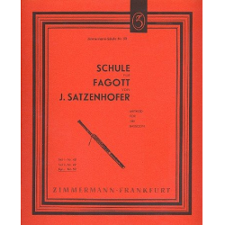         Schule für Fagott - Julius Satzenhofer
    
