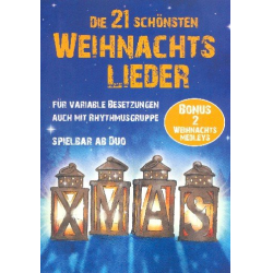         Die 21 schönsten Weihnachtslieder - 3. Stimme - Klarinette Bb
    