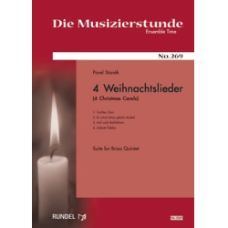         4 Weihnachtslieder - Four Christmas Carols - Vier Weihnachtslieder - Suite for Brass Quintet - Traditional / Arr. Pavel Stanek
    