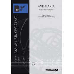        Ave Maria - Vocal or Instrumental Solo - Bach-Gounod / Arr. Bjørn Mellemberg
    