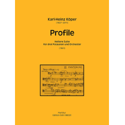         Profile (1961) -Heitere Suite für drei Posaunen und Orchester- - Karl-Heinz Köper
    