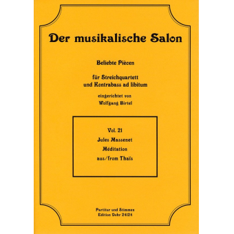 Méditation aus Thais (für Streichquartett)