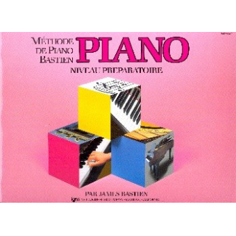 Méthode de Piano Bastien - niveau préparatoire