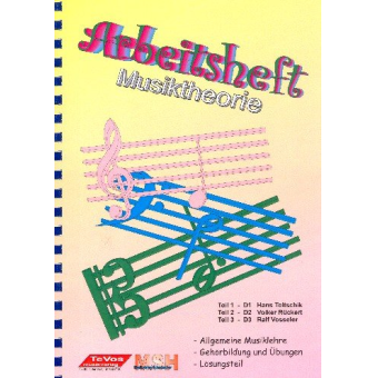 Musiktheorie Band 1-3 (+CD) - Arbeitsheft