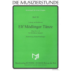         11 Mödlinger Band 1 (Nr.1-5) : - Ludwig van Beethoven
    