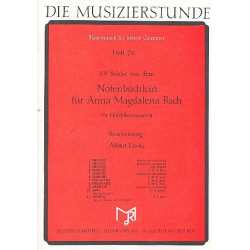         11 Stücke aus dem Notenbüchlein - Johann Sebastian Bach
    