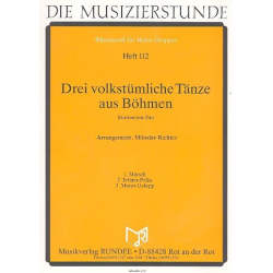         3 volkstümliche Tänze aus Böhmen : - Carl Friedrich Abel
    