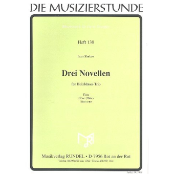 3 Novellen für Flöte, Oboe (Flöte) und Klarinette