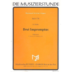         3 Impromptus : für 3 Flöten - Jiri Hudec
    
