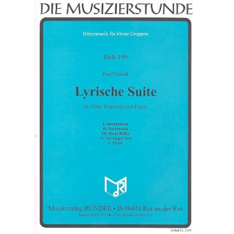 Lyrische Suite : für Flöte,