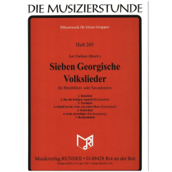        7 georgische Volkslieder : für - Carl Friedrich Abel
    