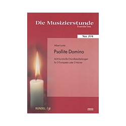         Psallite domino : - Carl Friedrich Abel
    